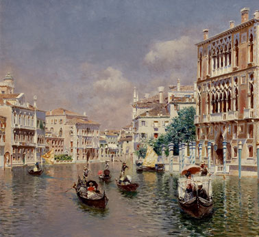 Grand Canal Venice by Rubens Santoro